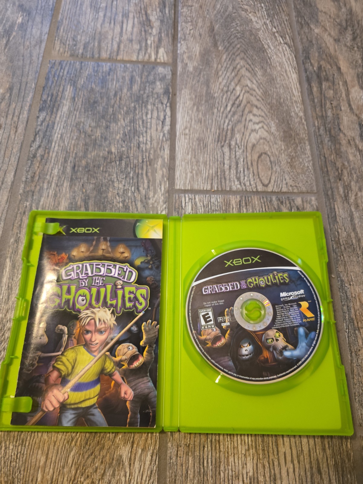 Grabbed by the Ghoulies (Microsoft Xbox, 2003) CIB FREE SHIPPING