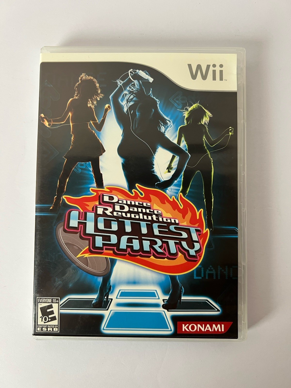 Dance Dance Revolution Hottest Party 1 2 3 Nintendo Wii (3 Discs) Tested