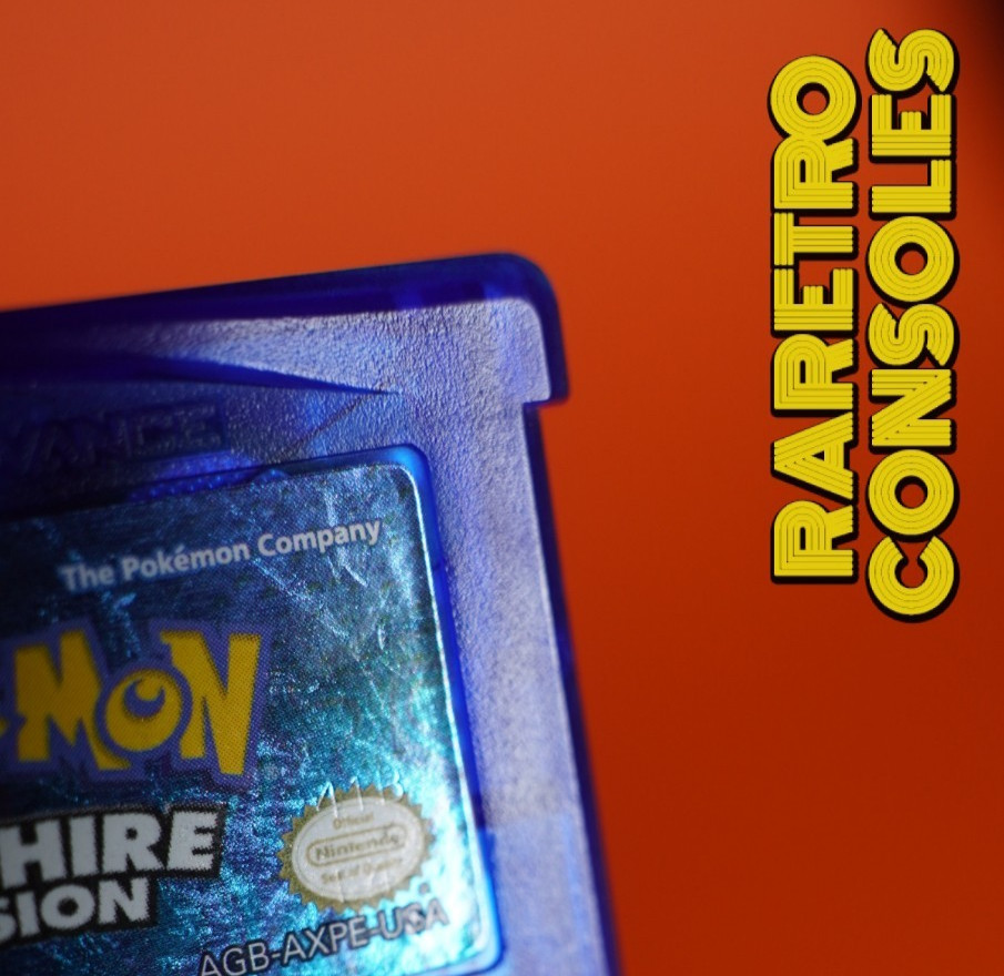 US Pokemon: Sapphire (Nintendo Game Boy Advance, 2003) GBA Authentic & Verified