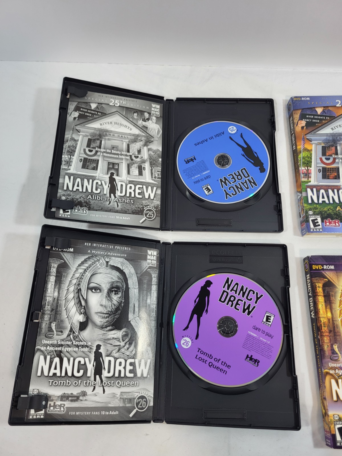 Nancy Drew Her Interactive PC Game Lot of 13 incl #20 Ransom of the Seven Ships