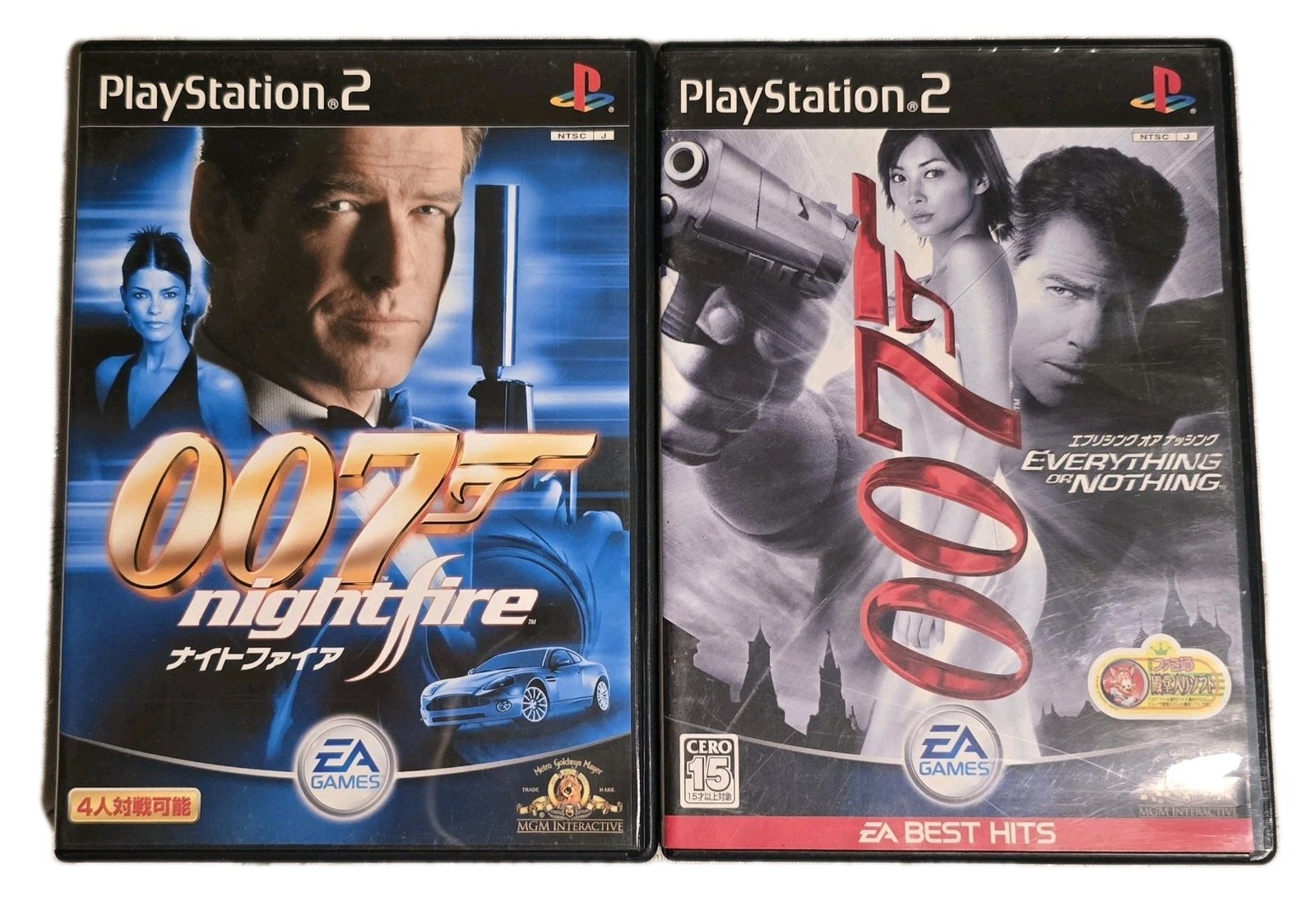 James Bond 007 Nightfire + Everything Lot PlayStation 2 PS2 Japan Import NTSC-J