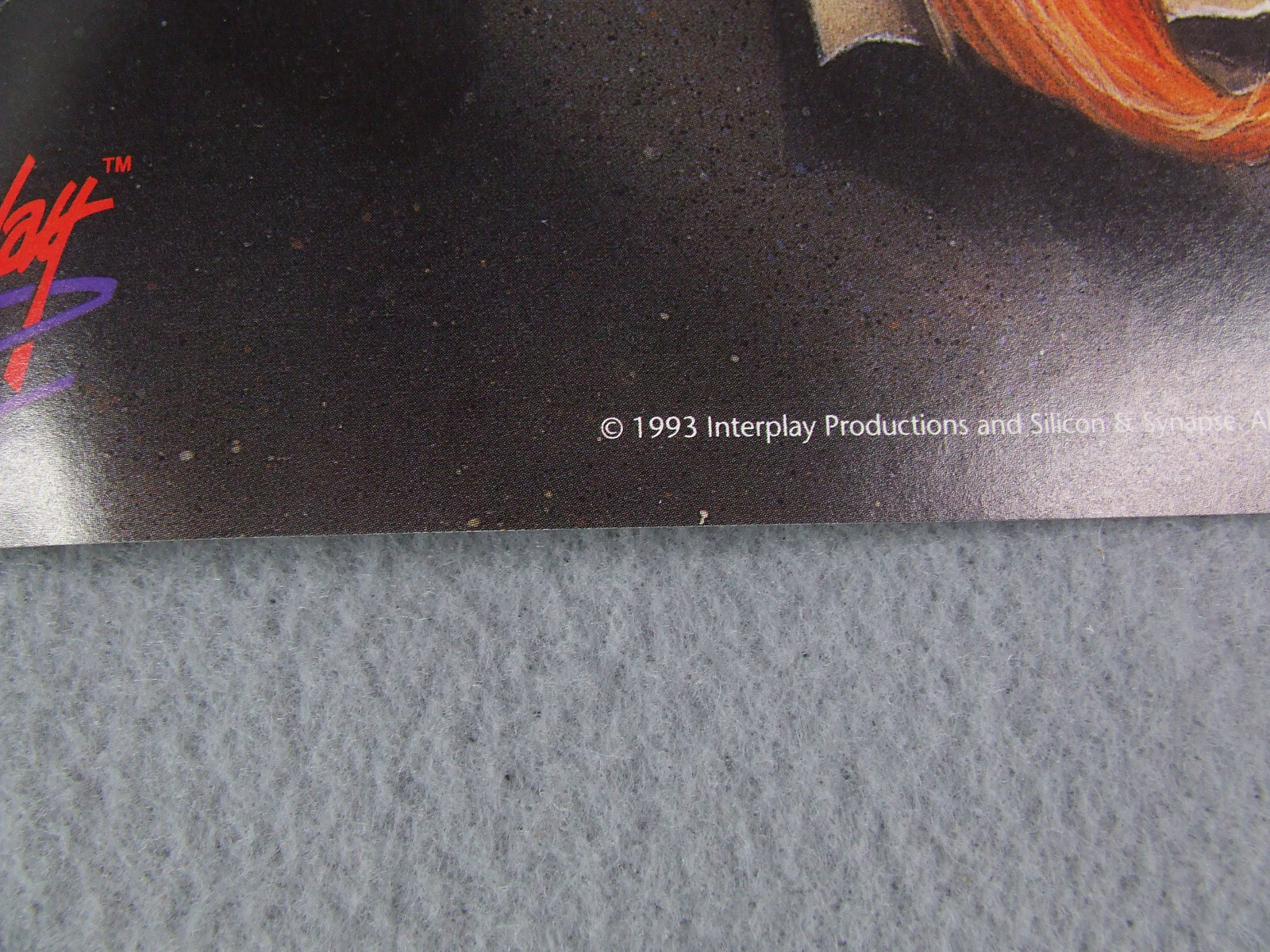 The Lost Vikings Poster 1993 Interplay Productions 17″ x 12″
