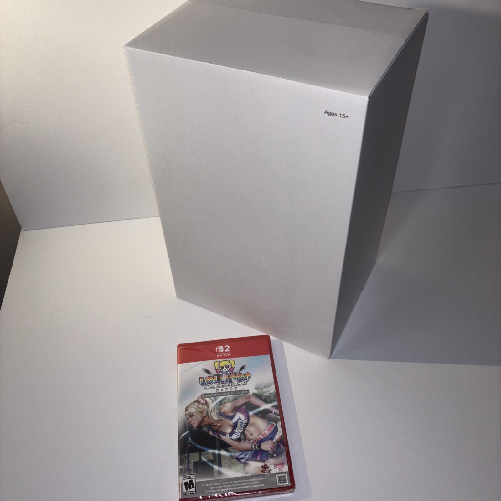 LOLLIPOP CHAINSAW REPOP NINTENDO SWITCH 2 LIMITED RUN GAMES & CHEERLEADER STATUE