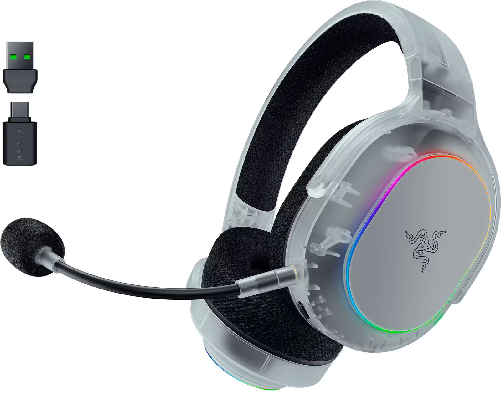 Razer – Barracuda X Chroma Wireless Over-the-Ear Gaming Headset for PC, Mac, …