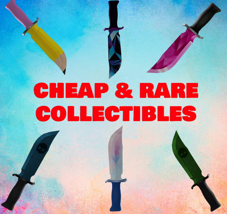 *CHEAP & RARE* COLLECTIBLES ROBLOX MM2 Murder Mystery 2! (read description)