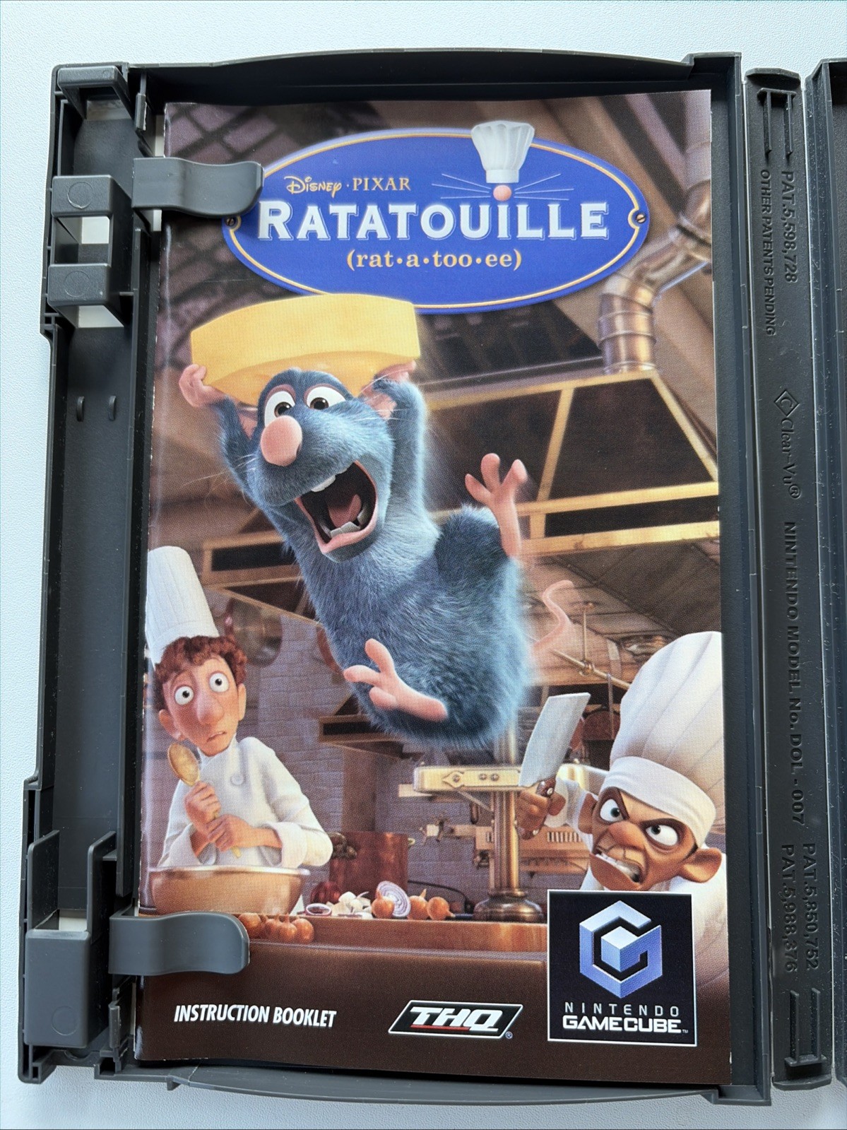 Ratatouille Video Game (Nintendo GameCube, 2007) CIB COMPLETE IN BOX