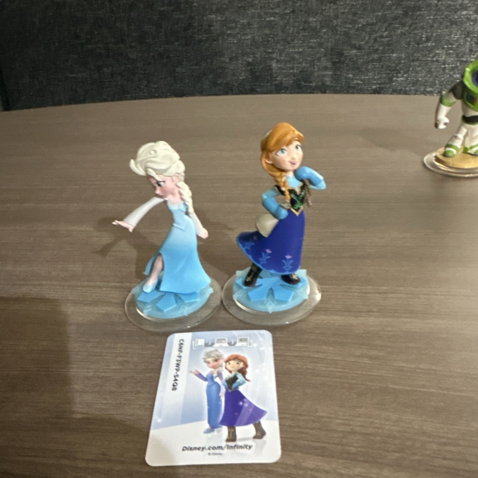 Disney Infinity Character Figure Lot Buzz Lightyear Jessie Woody Elsa Anna