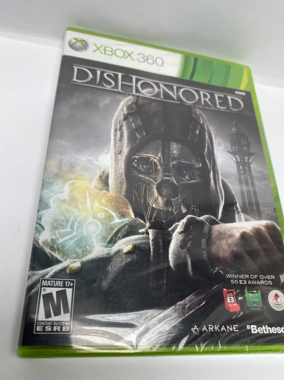 2012 Dishonored Microsoft Xbox 360 video game sealed new in box Arkane Studios