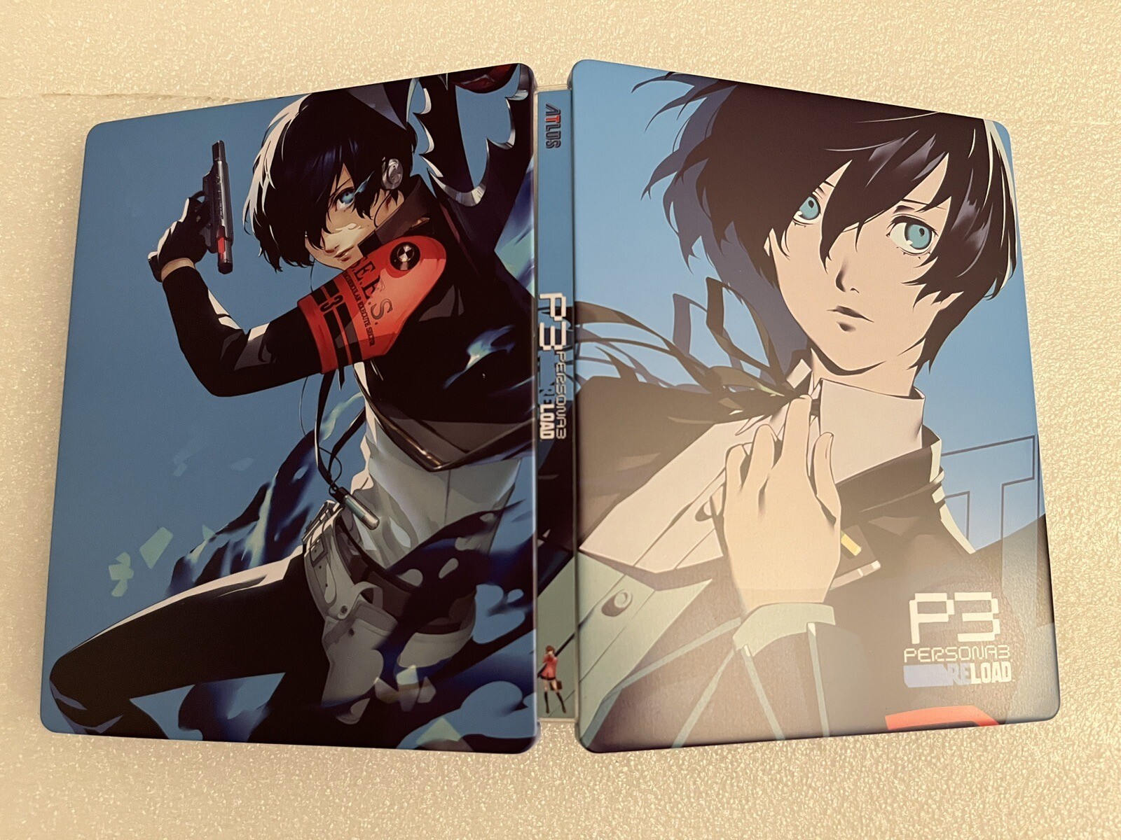 Persona 3 Reload Custom-Made G2 Steelbook Case PS4/PS5/XBOX (NO GAME)