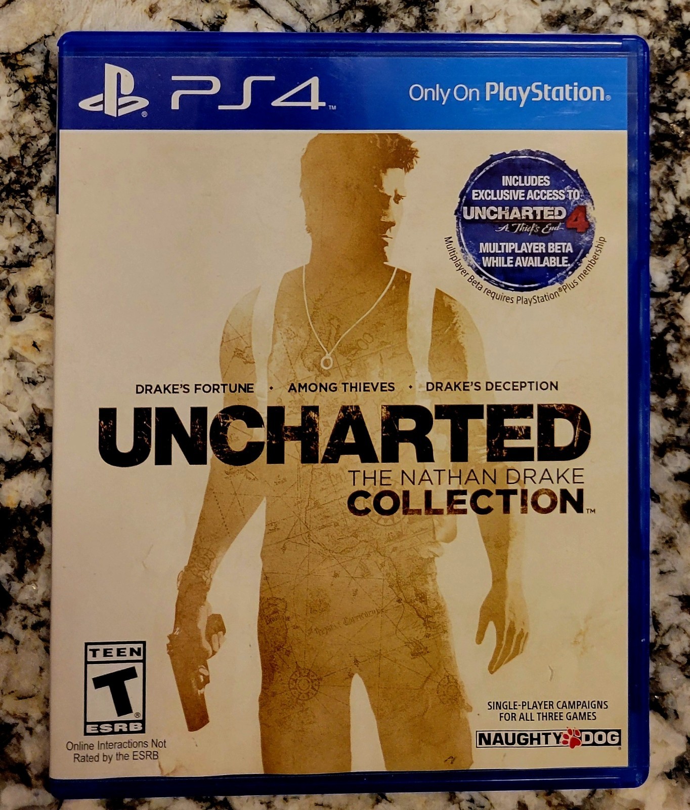 Uncharted The Nathan Drake Collection (Sony Playstation 4 PS4) CIB COMPLETE