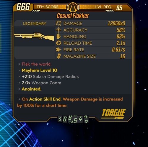 PC/PS4&5/XBOX Borderlands 3 -Cryo Shatter Amara- Rest Assured – Level 72 10 Item