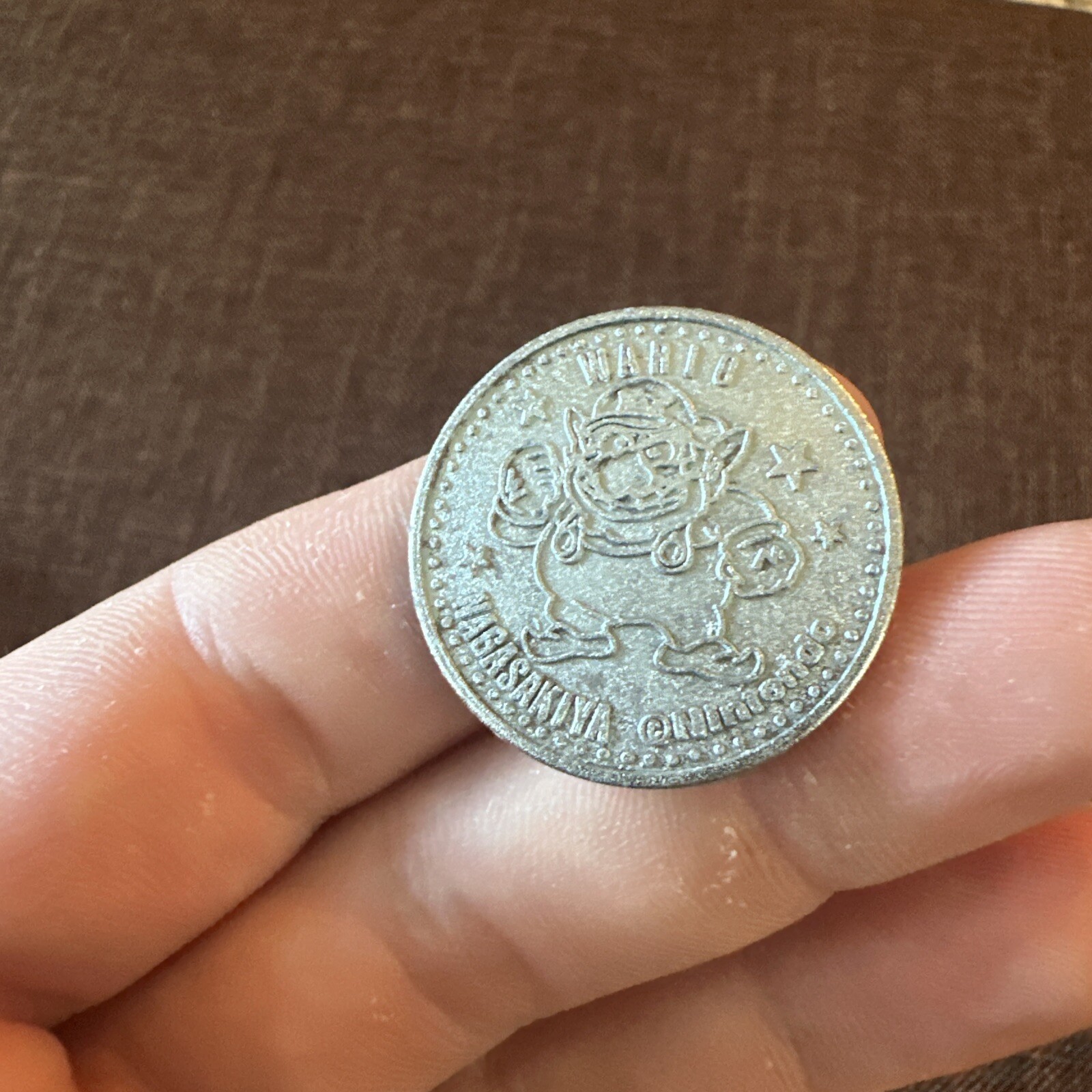 super mario wario Land Nagasakiya coin medal Single Vintage Nintendo Japan Wario