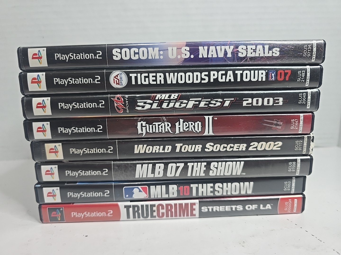 Lot of 8 Popular Sony PlayStation 2 PS2 Games 7 Are Complete All Tested And Work