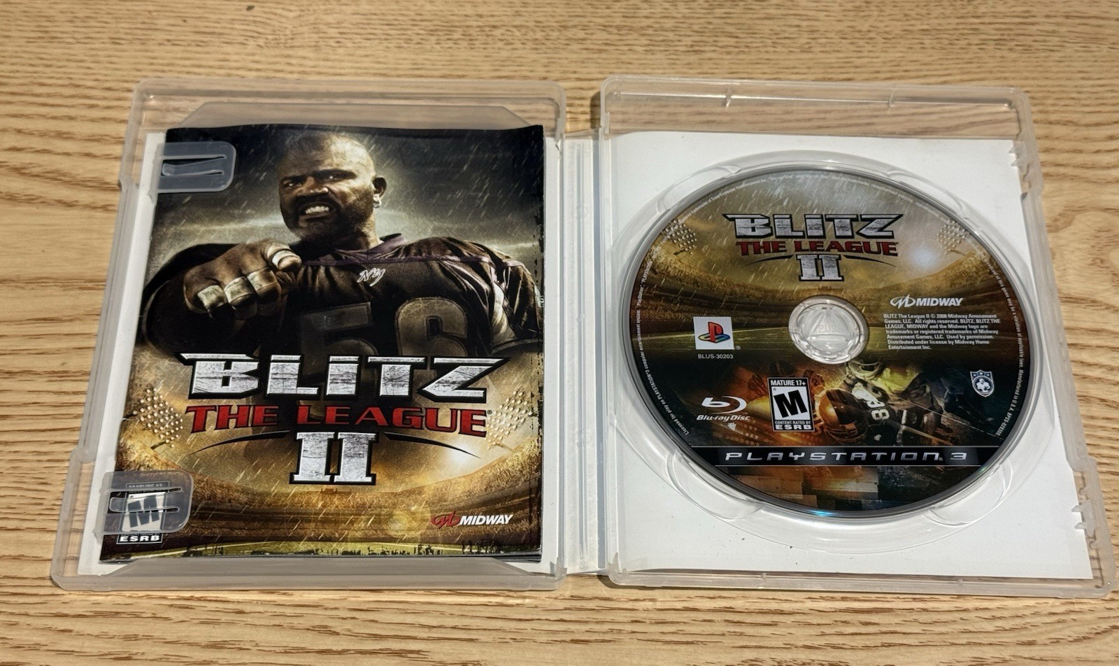 Blitz The League II For PS3 Featuring Lawrence Taylor Includes Case & Manual