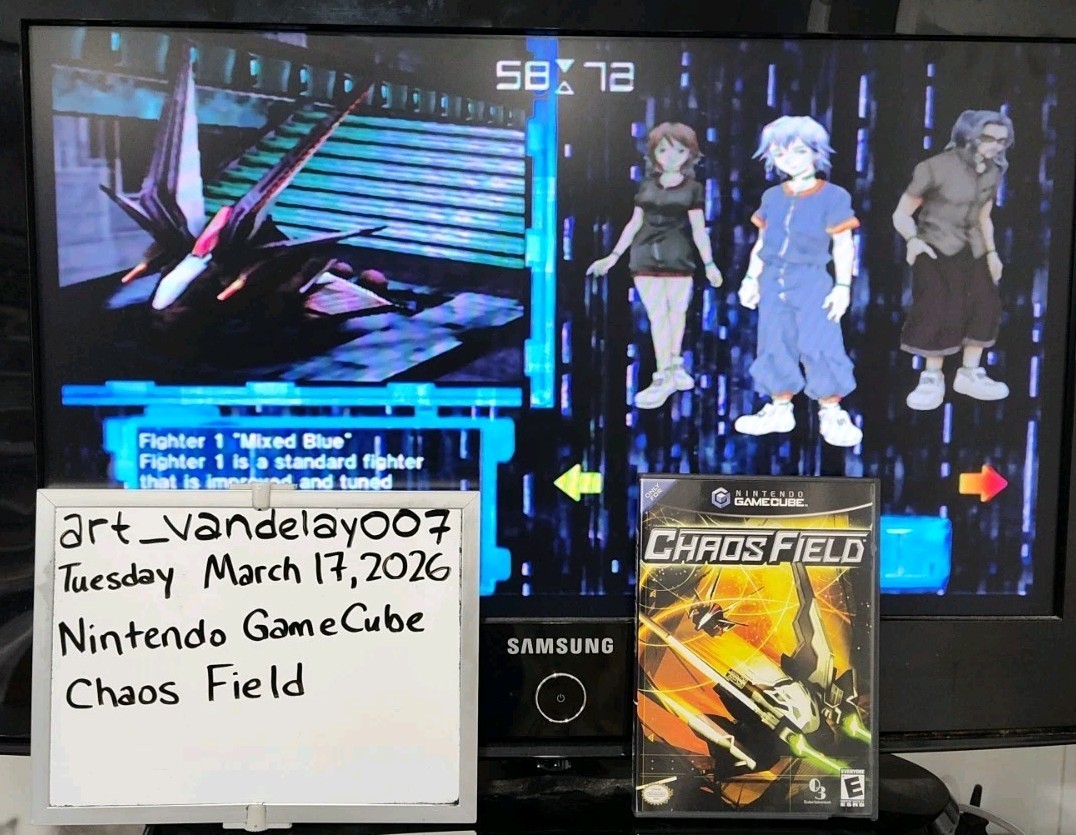 Chaos Field – (GameCube, 2005) *CIB* Great Condition* Black Label* Tested!
