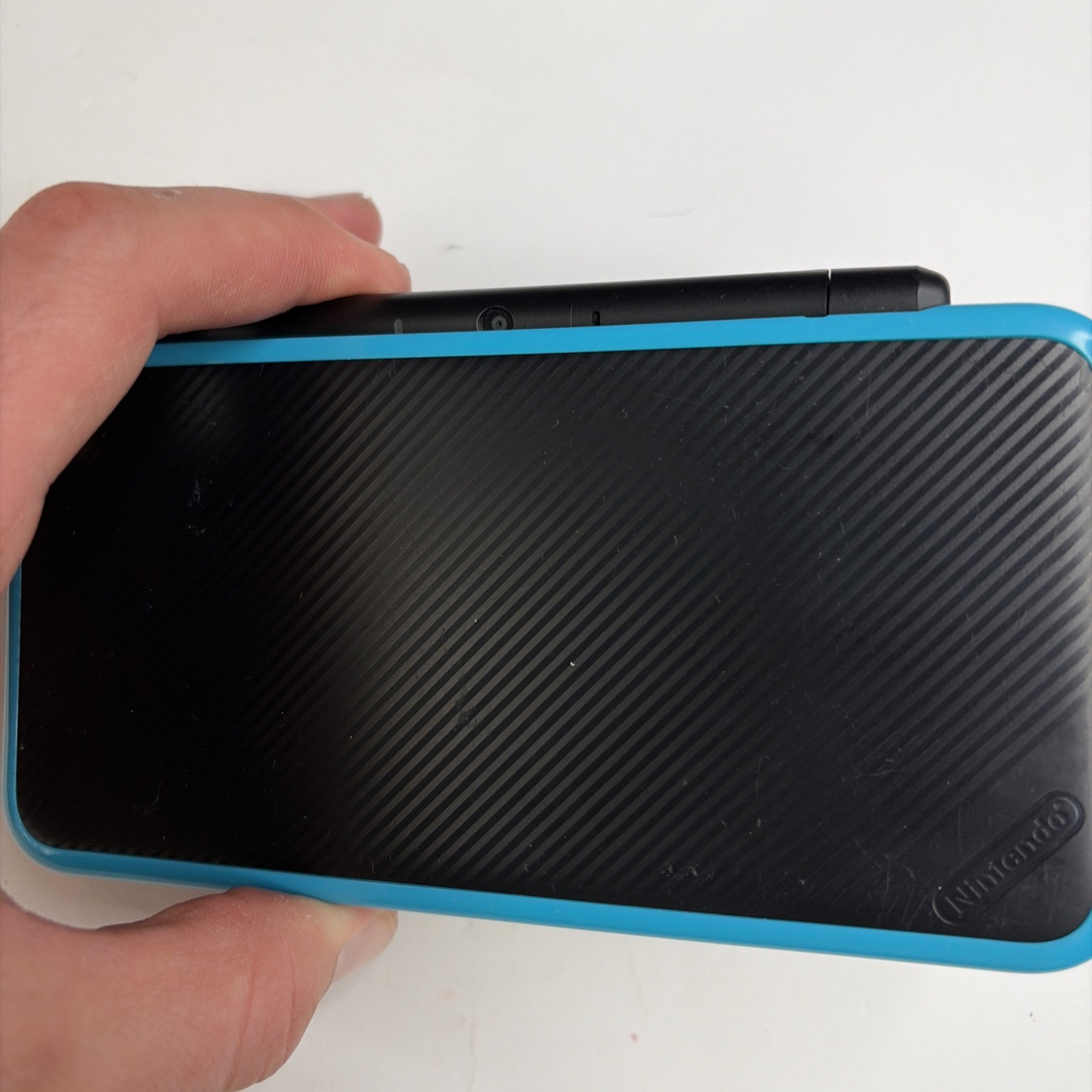 Nintendo 2DS XL Console – Black/Turquoise W Charger Stylus US Model Repair!