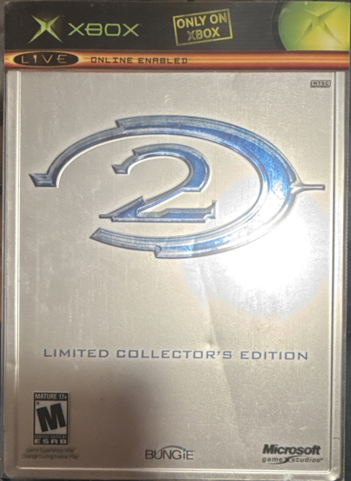 Microsoft Halo 2 Limited Collector’s Edition Original Xbox DVD Keep Case