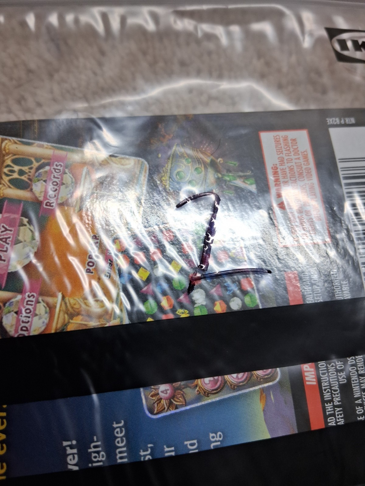 Bejeweled 3 Nintendo DS 2011 Brand New Sealed W/ Cover
