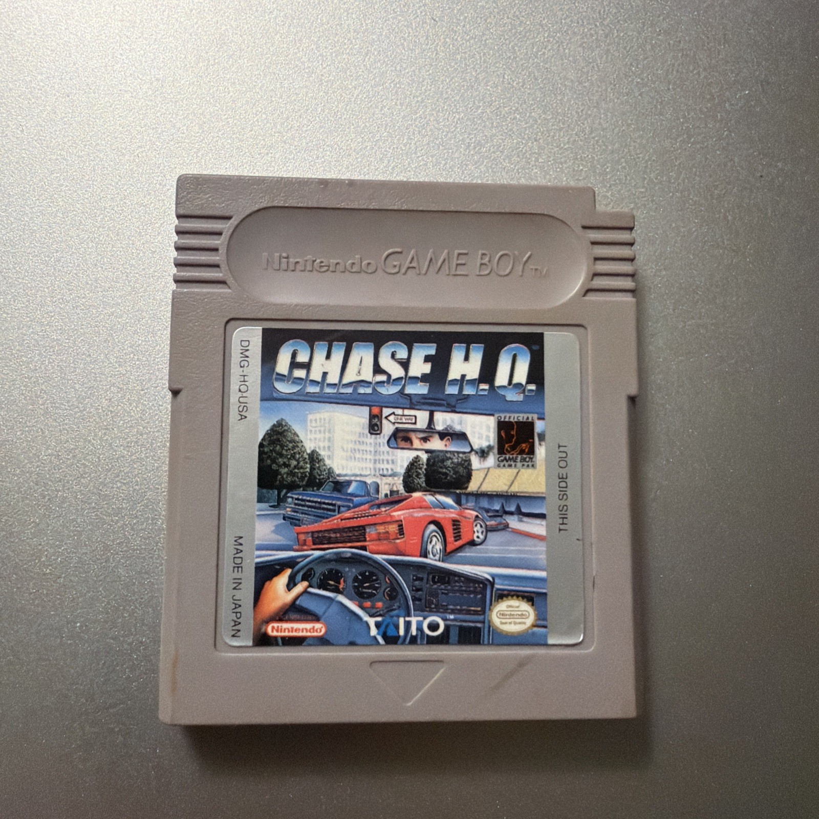 Chase HQ Original Gameboy Cartridge