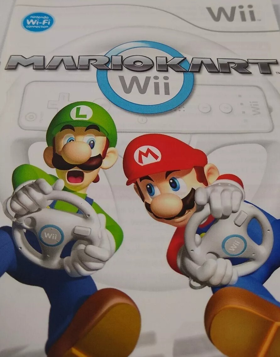 MarioKart Instruction Booklet ONLY Nintendo Wii Japan Singapore Malaysia Saudi