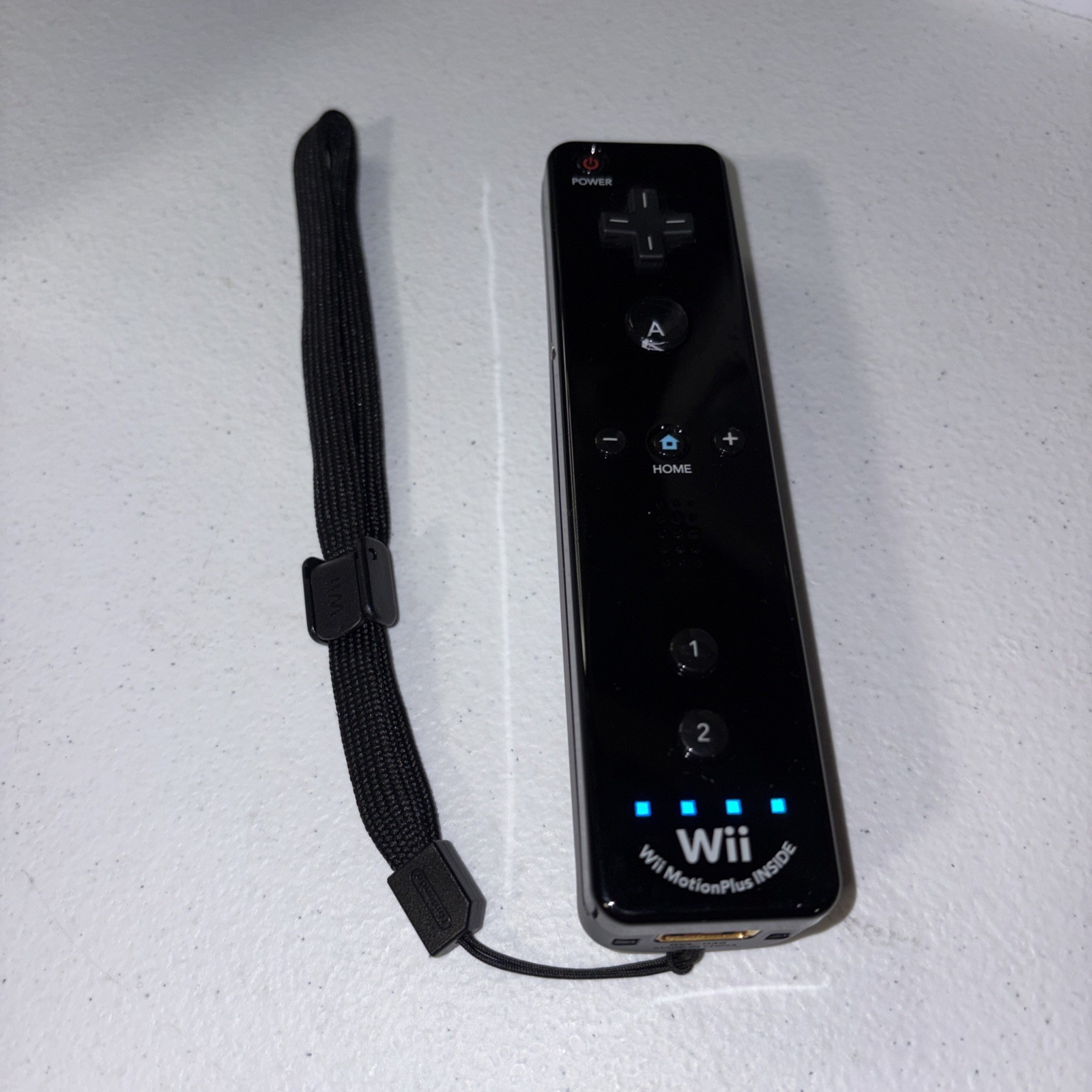 Official OEM Nintendo Wii Remote Motion Plus Controller RVL-036 W/ Strap
