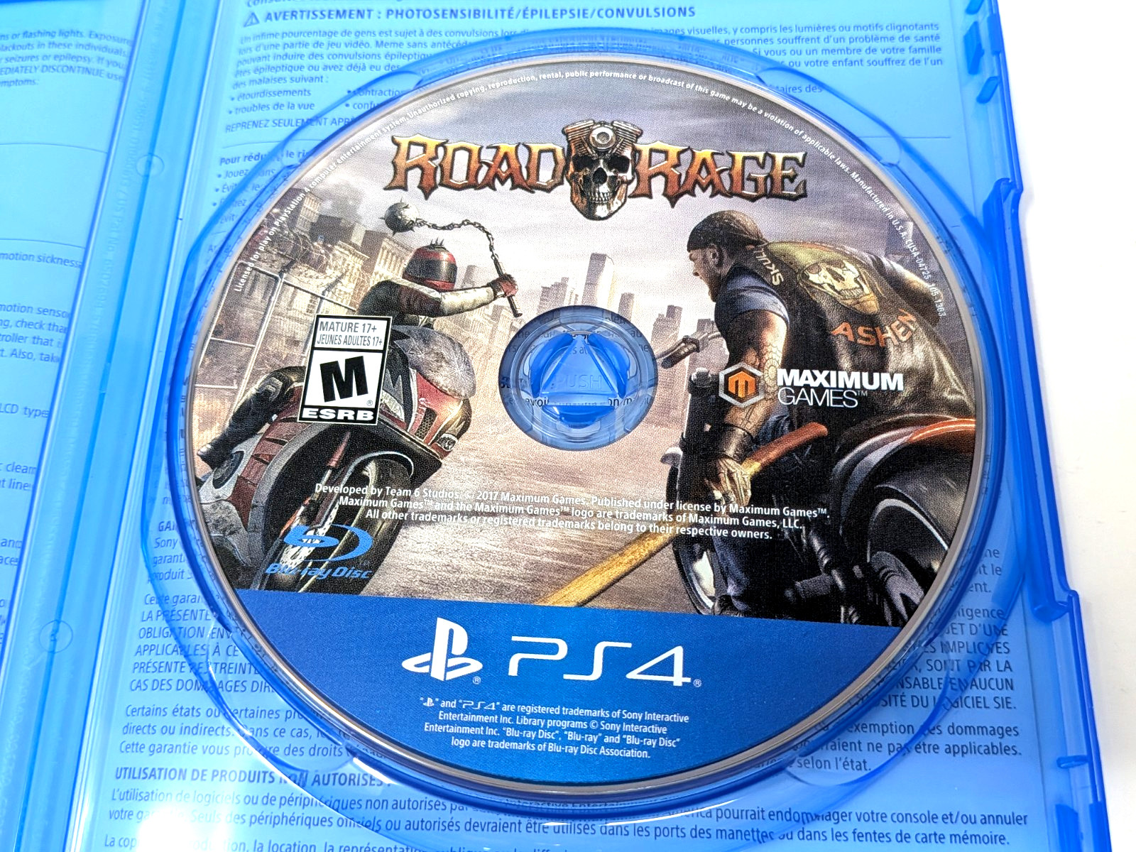 Road Rage (PlayStation 4, PS4, 2016) *Tested – Fast Ship*