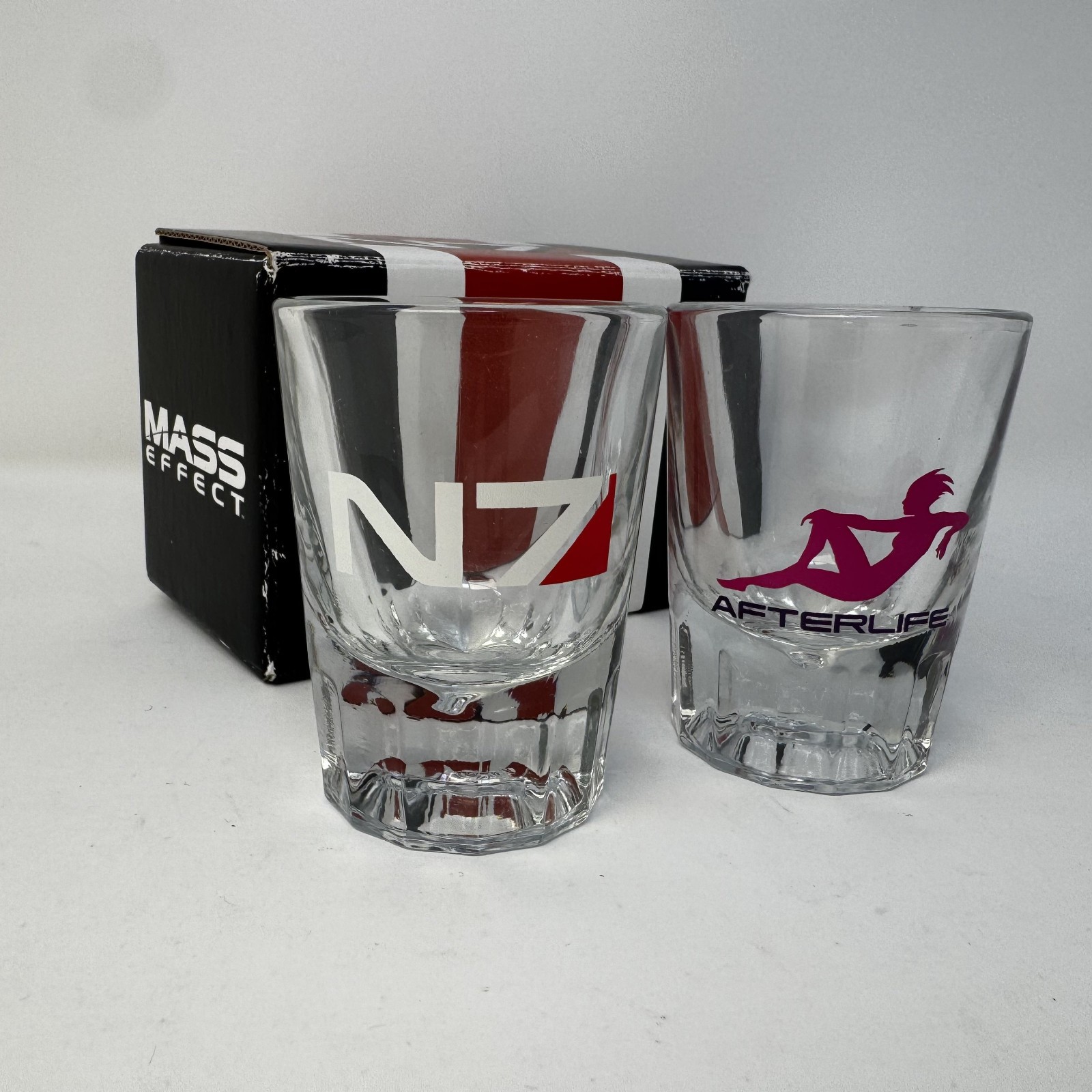 Mass Effect N7 Shotglasses- Bioware – Loot Crate Exclusive 2015: Never Used