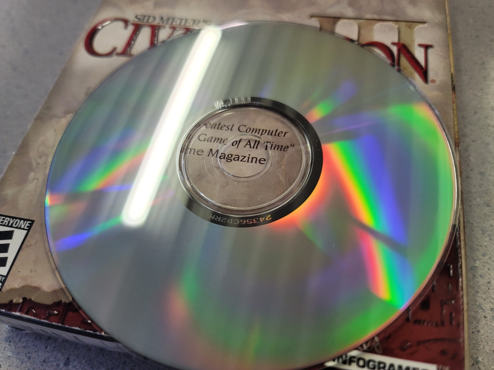 WINDOWS PC – CIVILIZATION III GOTY EDITION & PLAY THE WORLD EXPANSION – NM DISCS