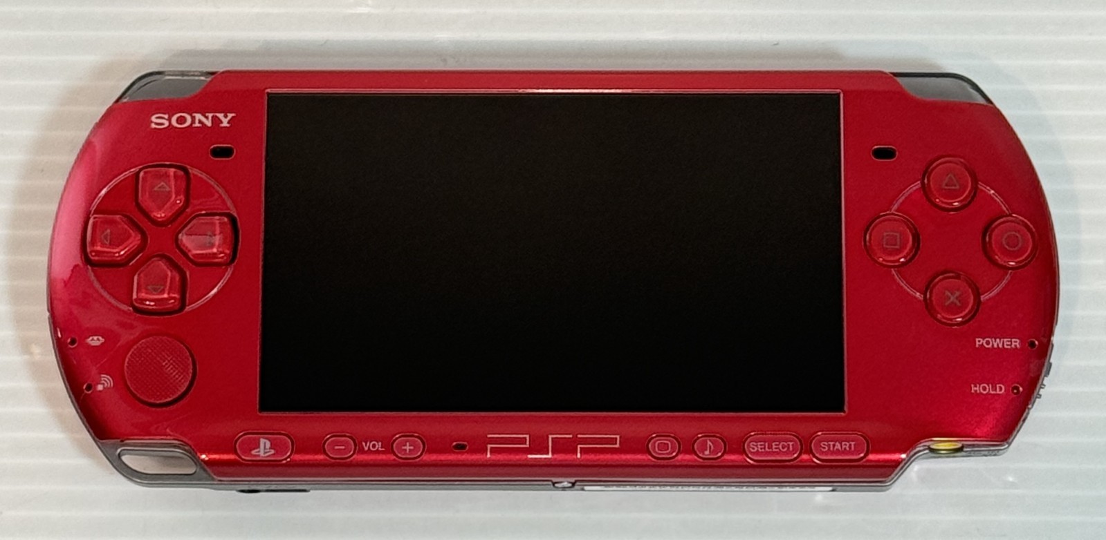 Sony PSP-3000 PSP 3000 Console Red Complete in Box Region Free – Excellent