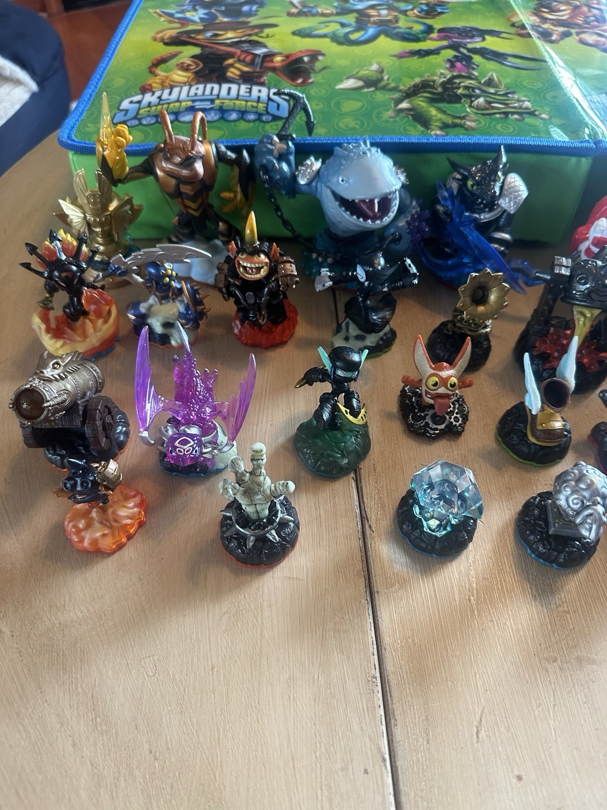 Skylanders Figures Lot ~50 Pieces + Swap Force Storage Case | Mixed Characters