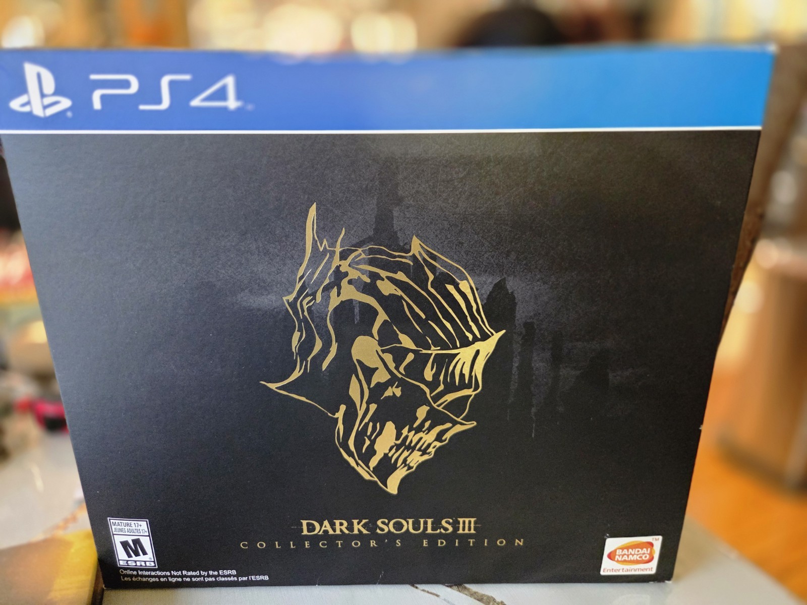 Dark Souls 3 Collector’s Edition for PS4 Clean