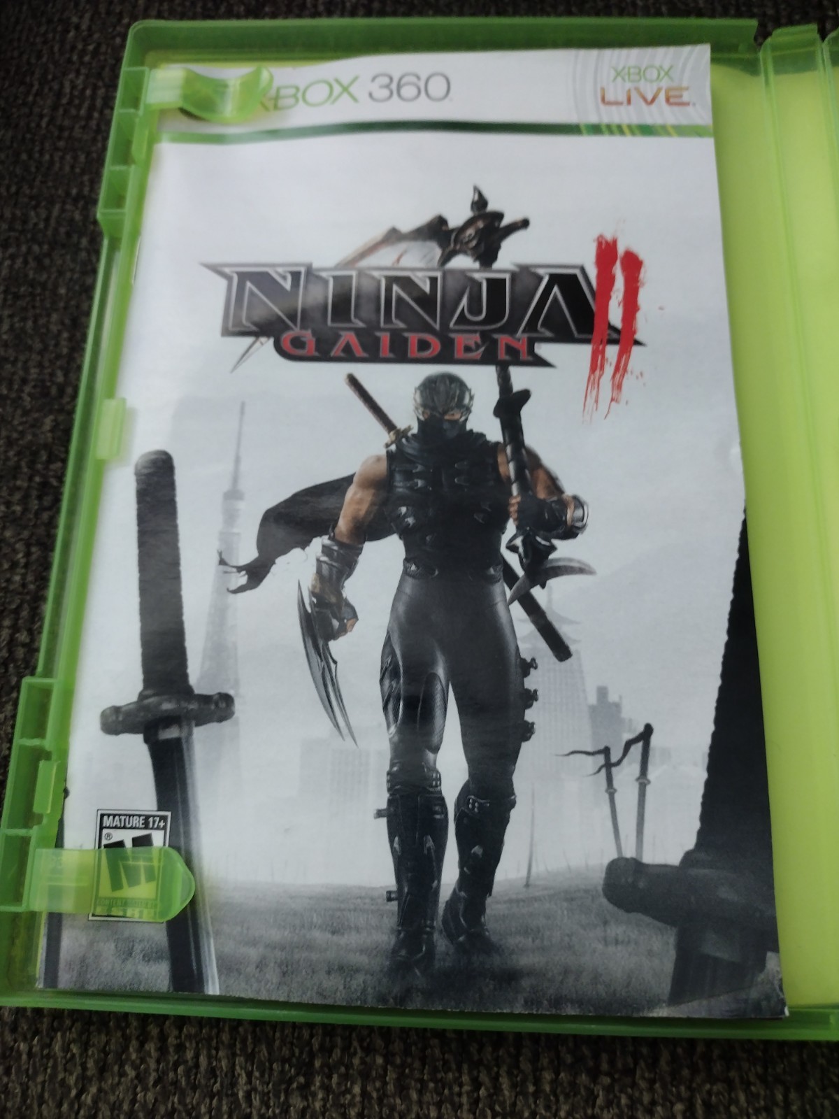Xbox 360 Ninja Gaiden 2 (Microsoft Xbox 360, 2008) CIB Tested