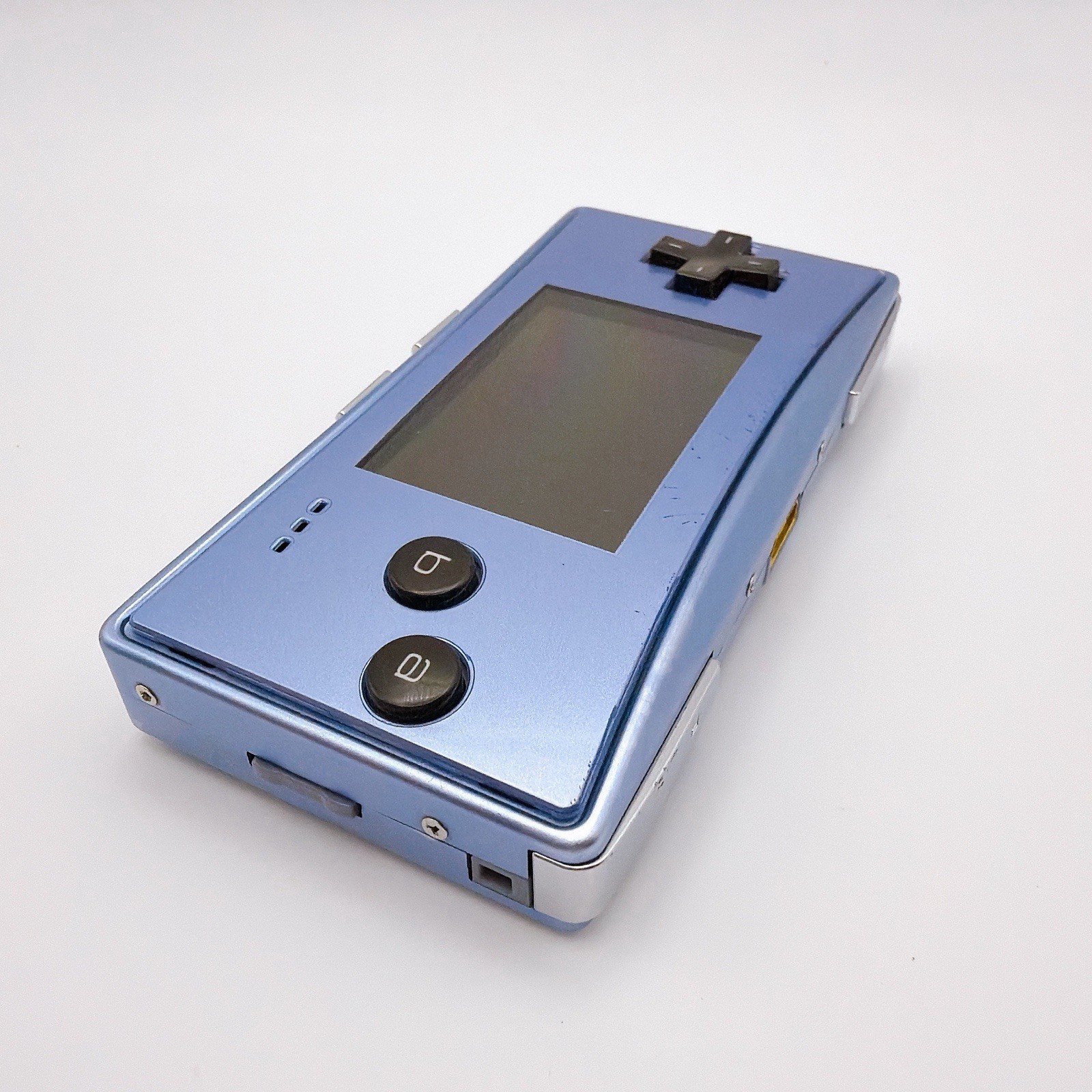 Nintendo Game Boy Micro Blue Console Tested Working Japan Clean