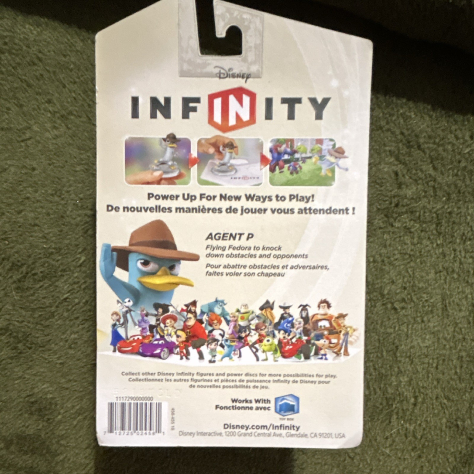 Disney Infinity Agent P Exclusive Character Figure Toys R Us