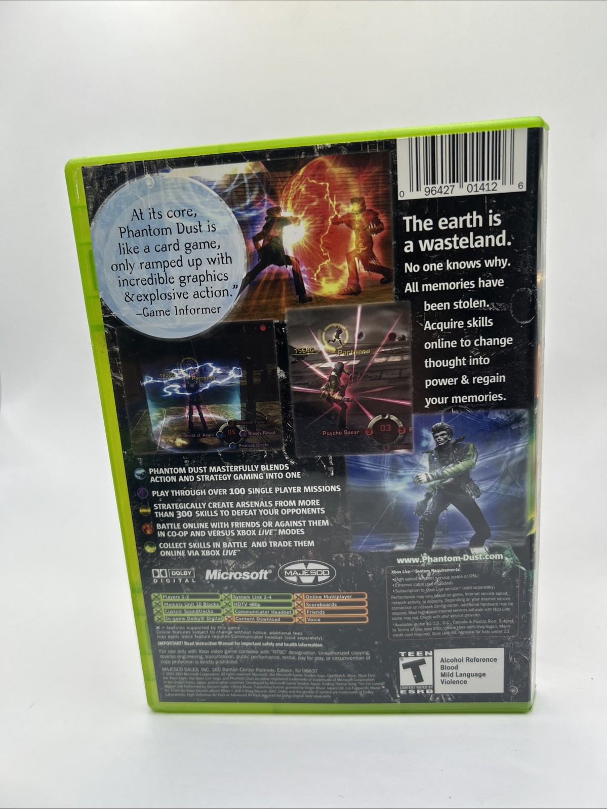 Phantom Dust (Microsoft Xbox, 2005) CIB – Great Condition