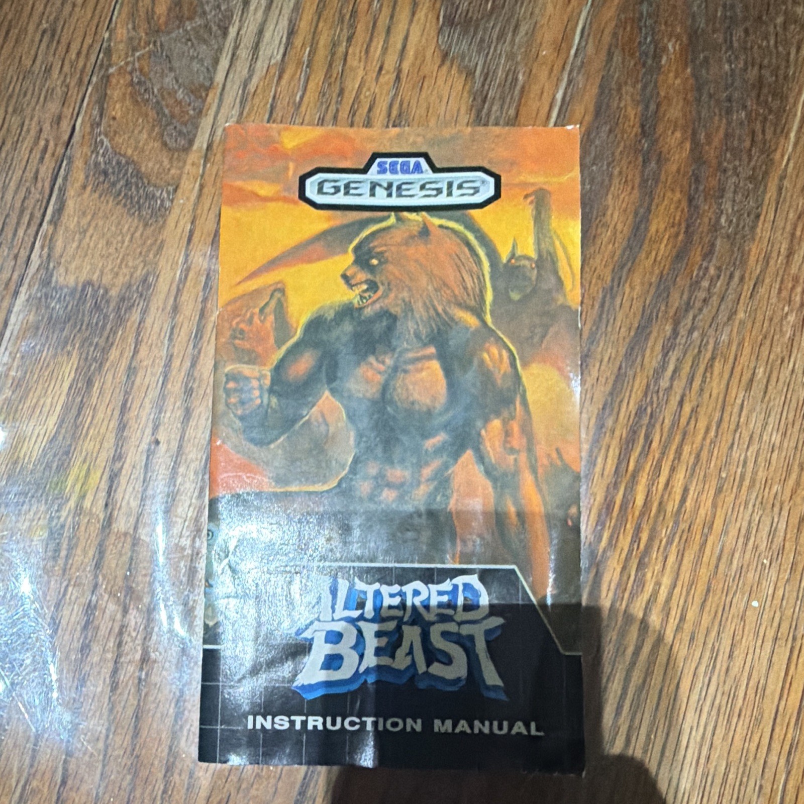 Sega Altered Beast (Sega Genesis) 16-Bit Cartridge w/ Manual – Action Adventure