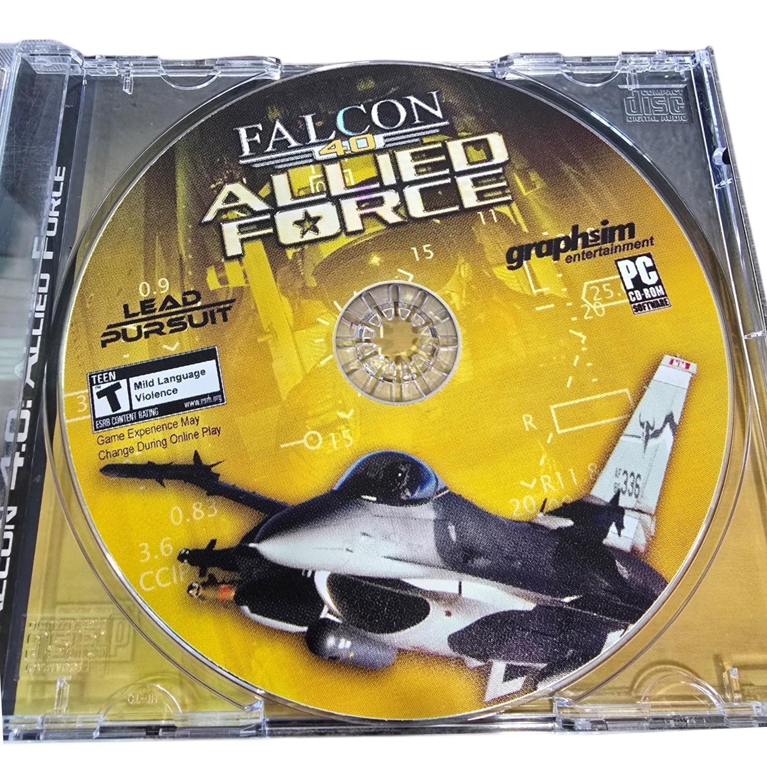 Falcon 4.0 Allied Force Battlefield Series Combat Flight Simulator PC Game