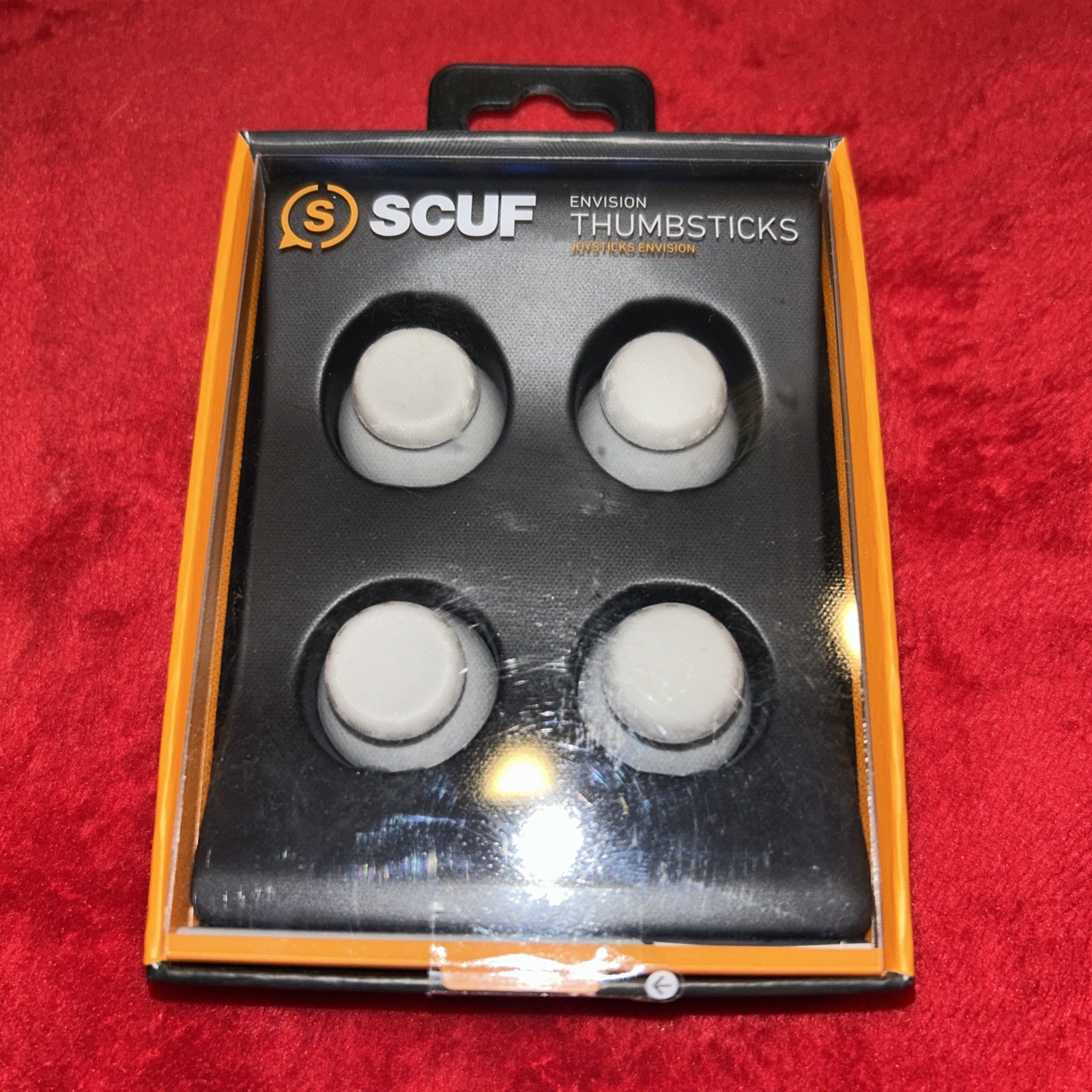 SCUF Envision Interchangeable Thumbsticks 4-Pack Replacement 2 Concave 2 Dome