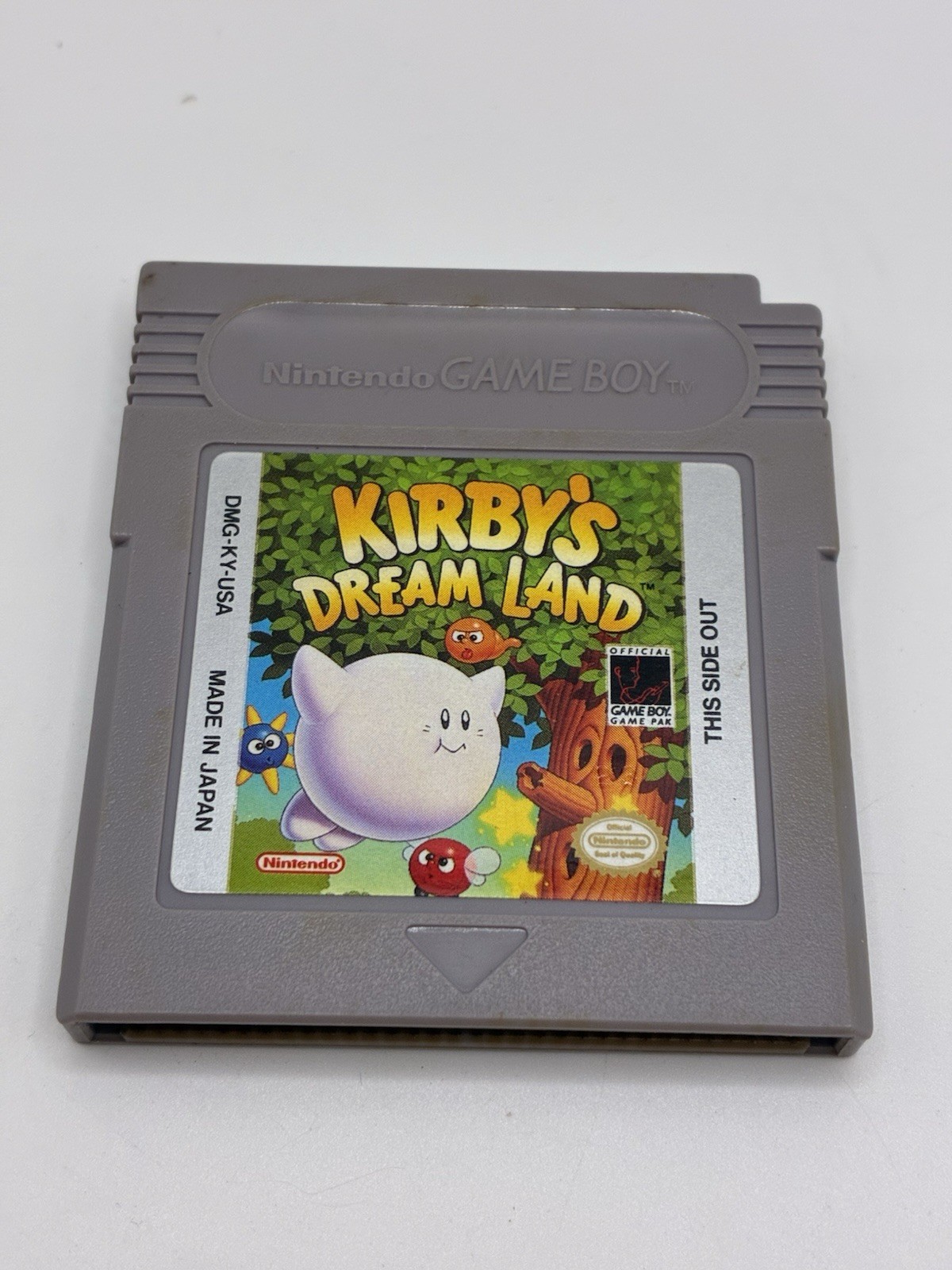 Kirbys Dream Land (Nintendo Game Boy, 1992) Game Box And Inserts