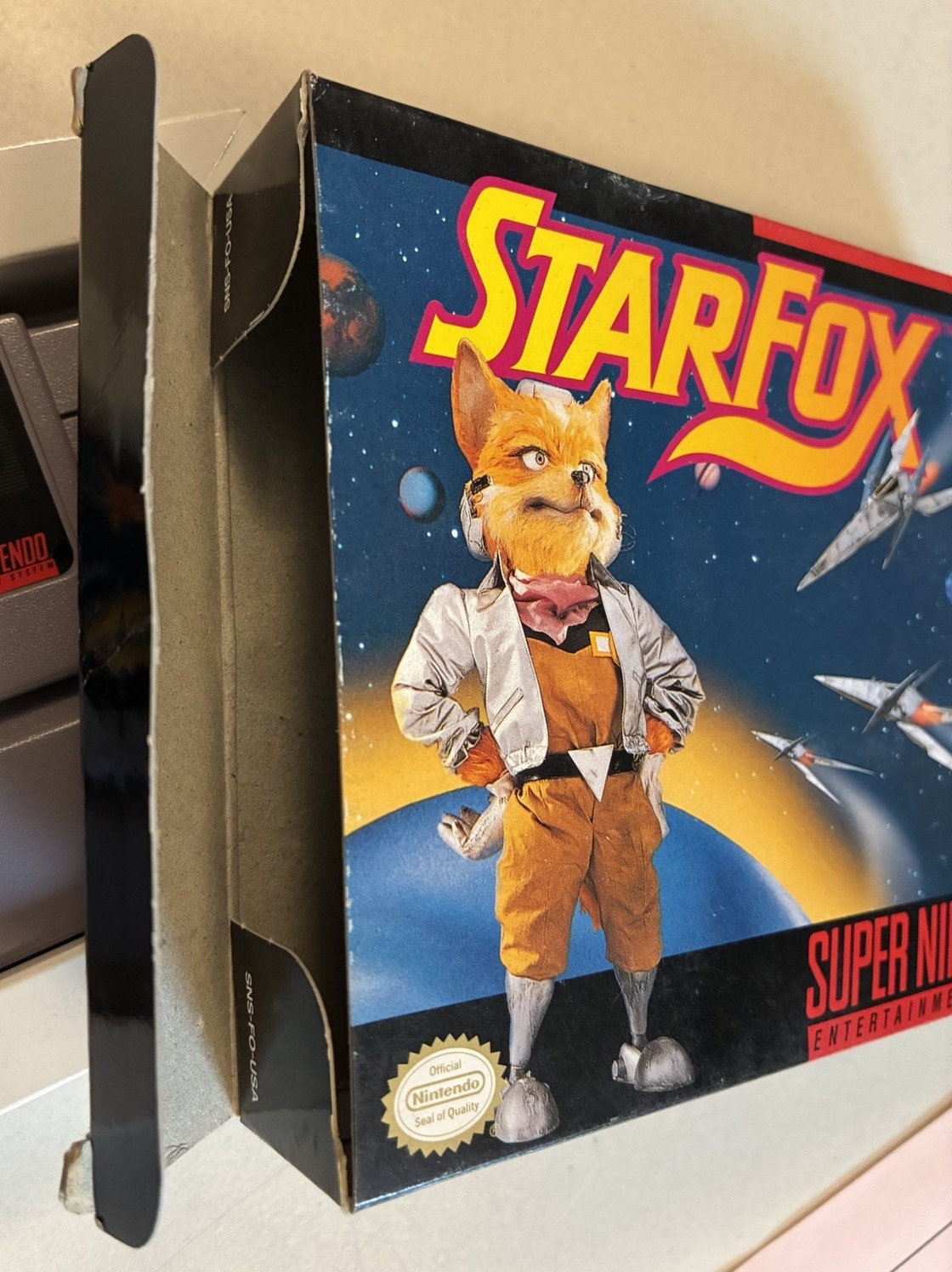 Star Fox (Super Nintendo, 1993) Authentic SNES Complete In Box CIB