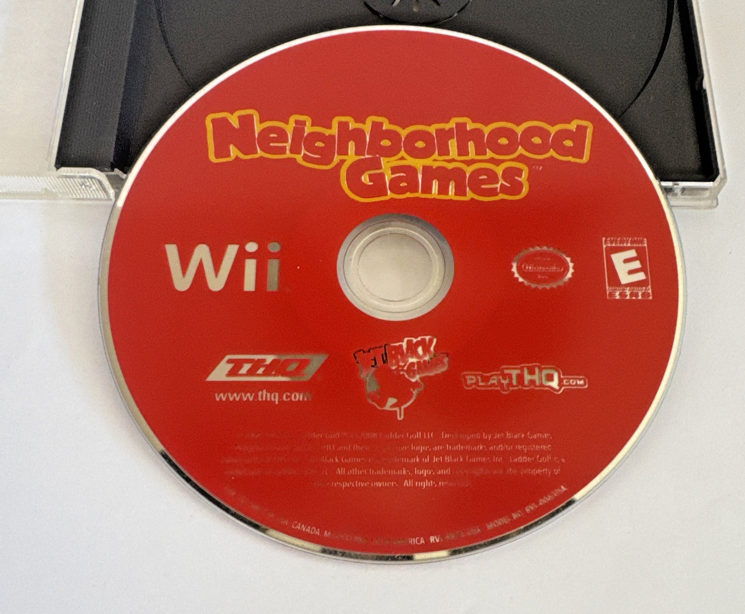 Neighborhood Games (Nintendo Wii 2009) Game Disc / Generic Case Tested / Works