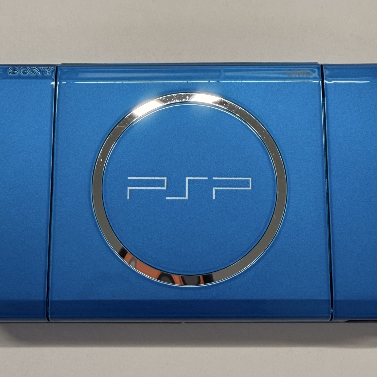 Sony PSP 3000 Vibrant Blue Console Excellent Condition Tested Working Bonus JP
