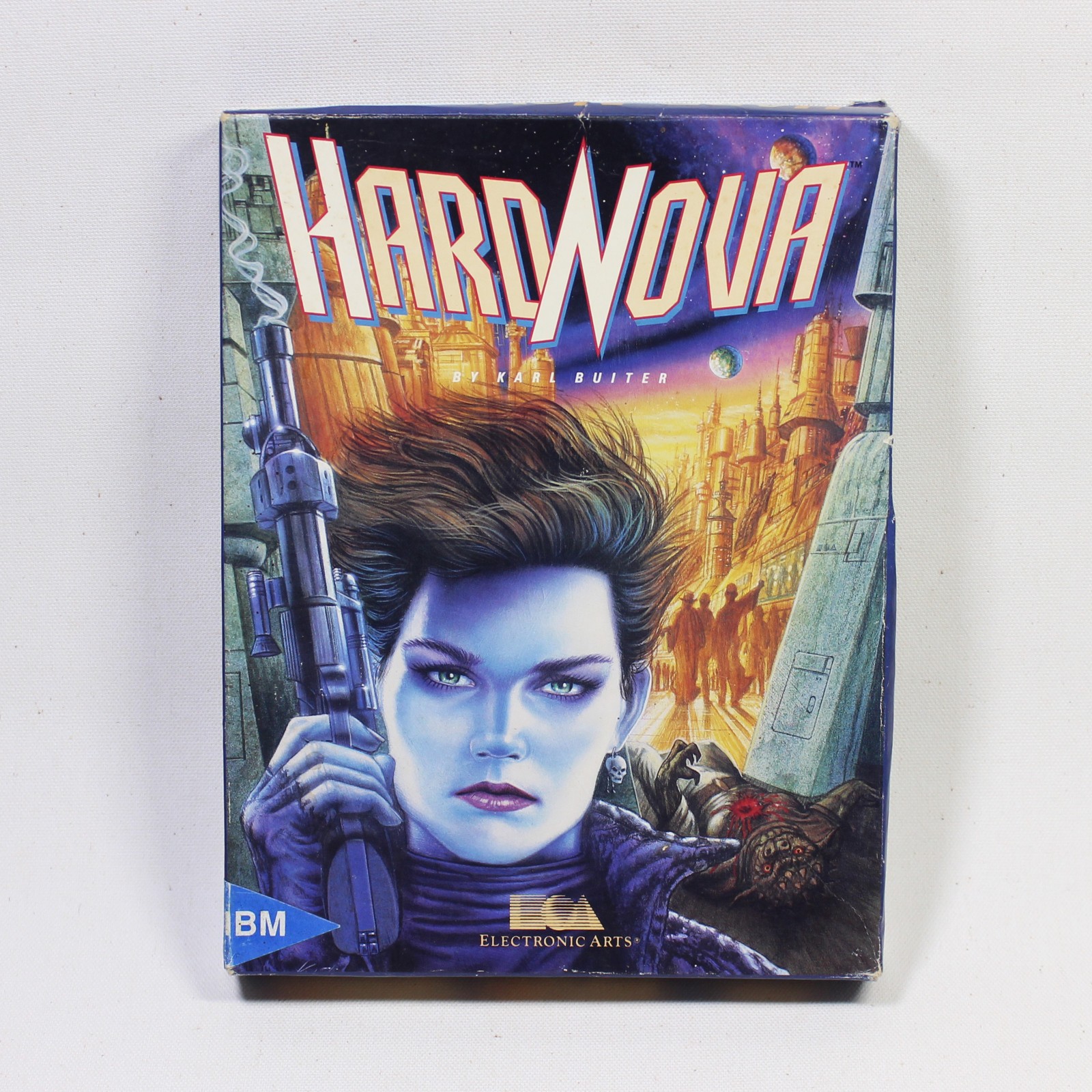Hard Nova by Karl Buiter, 5.25 & 3.25 Disks (PC, 1990) – Missing Map