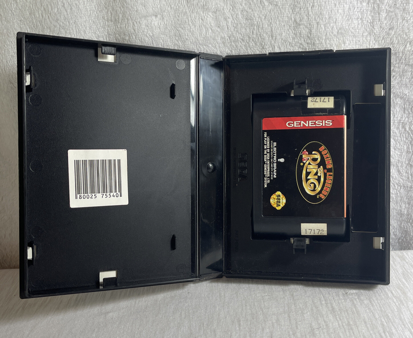 Vintage 1993 Boxing Legends of the Ring Game Sega Genesis