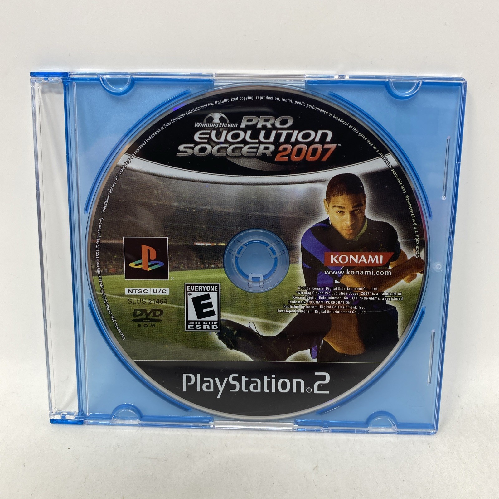 Pro Evolution Soccer PES 2007 Sony PlayStation 2 PS2 – Disc Only