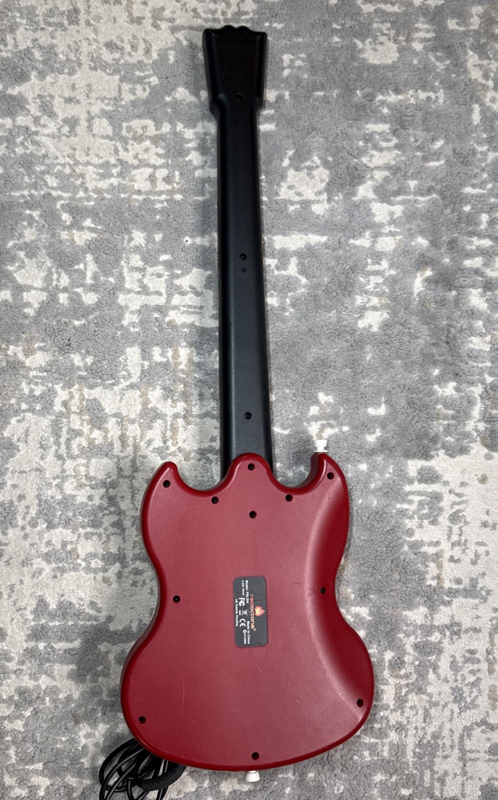 RedOctane PSLGH Guitar Hero Wired Controller Red Sony PlayStation 2 PS2 – TESTED