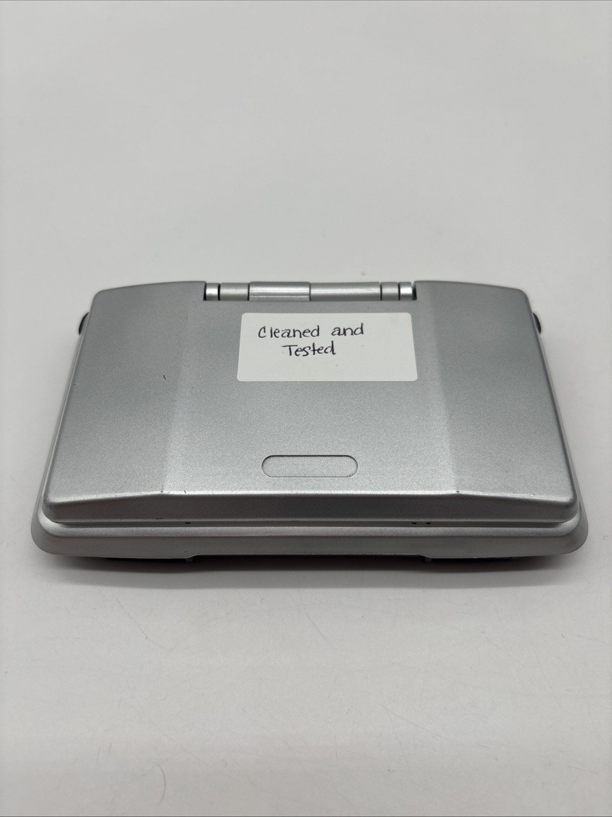 Original Nintendo DS Silver Console NTR-001 (NO CHARGER) Tested Working