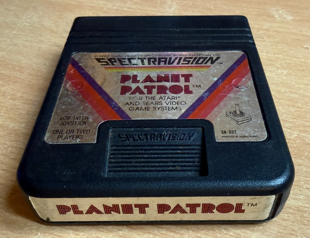 ATARI 2600 – PLANET PATROL SPECTRAVISION ** FREE POST AUS **