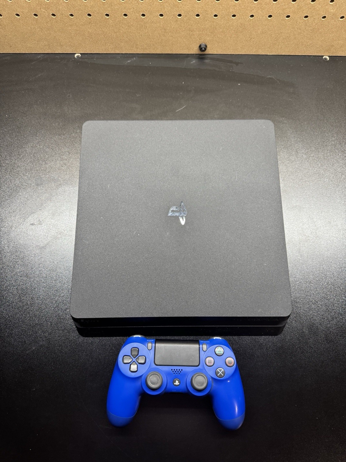 Sony PlayStation 4 Slim 500GB Gaming Console with Controller – Black