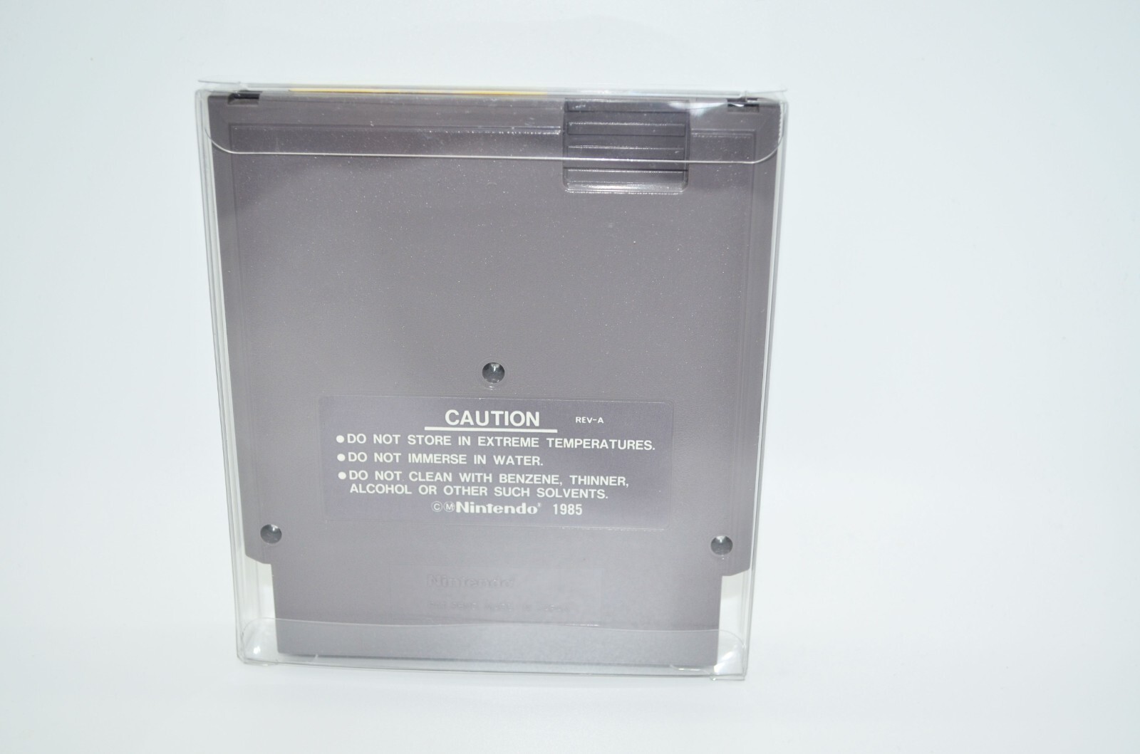 10 Plastic Protective Protector Cases Sleeve Display For Nintendo NES Cartridges